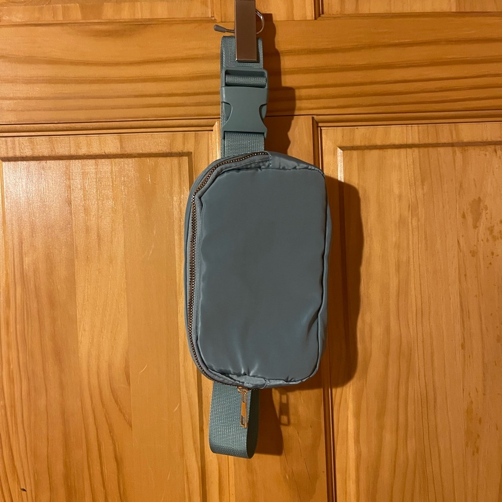 Blue crossbody bag